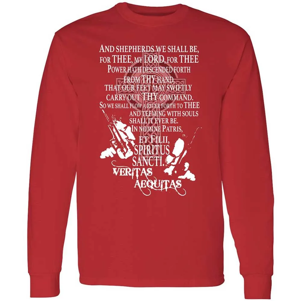 Long Sleeve T-Shirt - DWQAE7JU - Red - 11