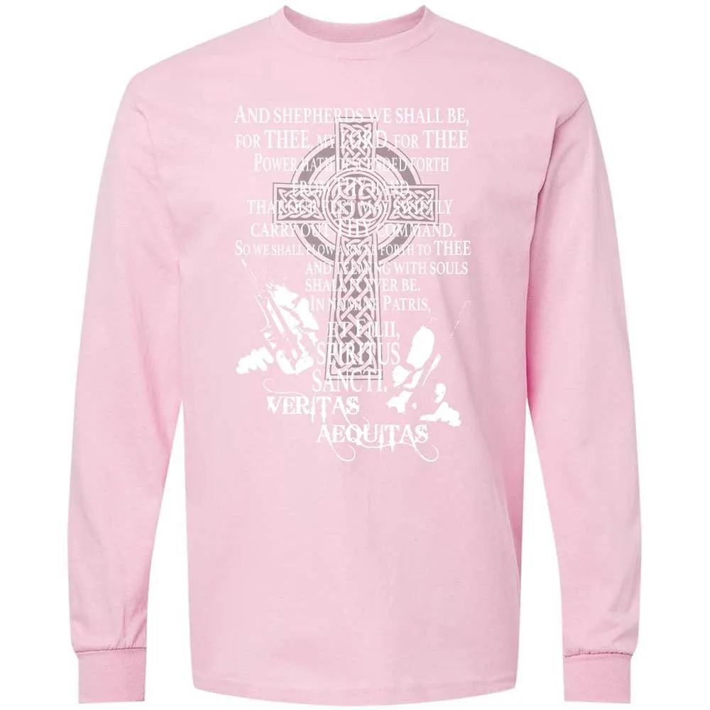 Long Sleeve T-Shirt - DWQAE7JU - Light Pink - 16
