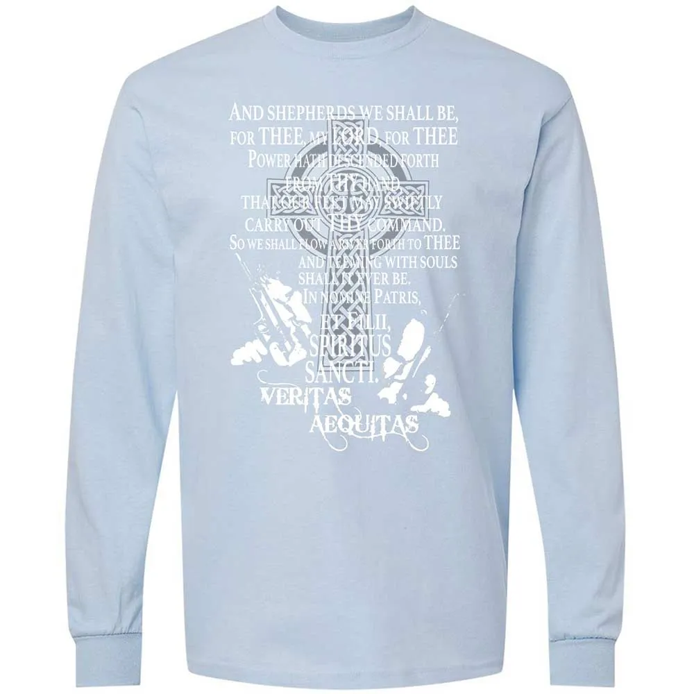Long Sleeve T-Shirt - DWQAE7JU - Light Blue - 18