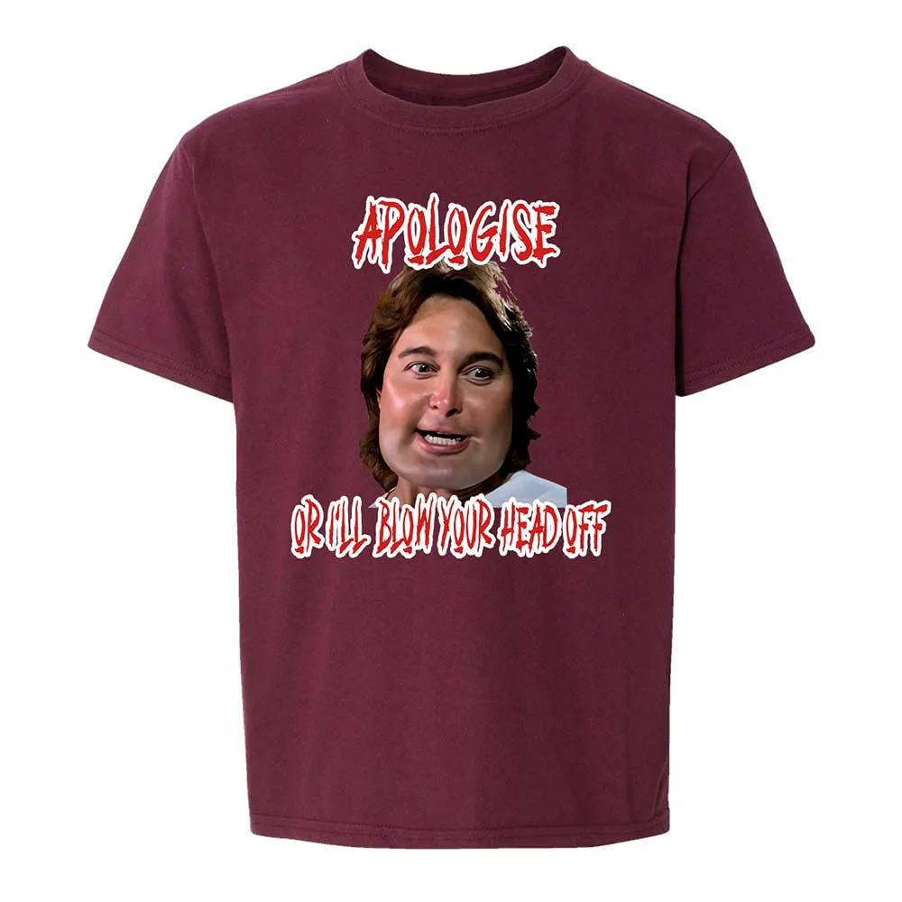 Kids T-Shirt - 3EE3U9QZ - Maroon - 19