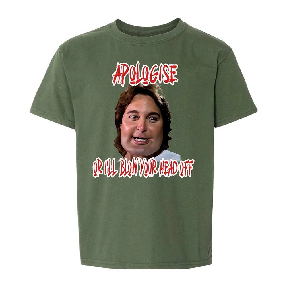 Kids T-Shirt - 3EE3U9QZ - Military Green - 20