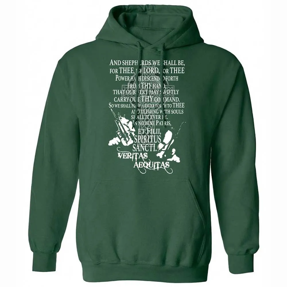 Classic Unisex Hoodie - 8GSEAMFZ - Forest Green - 3