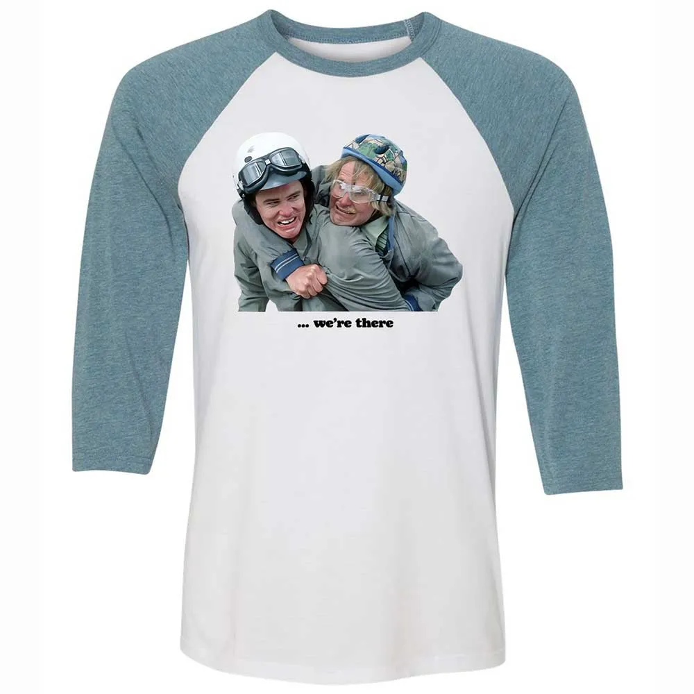 Unisex 3/4 Baseball Tee - VA9SV4NN - White/Denim - 3