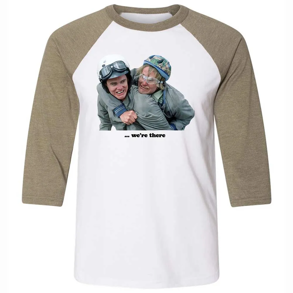 Unisex 3/4 Baseball Tee - VA9SV4NN - White/Heather Olive - 4