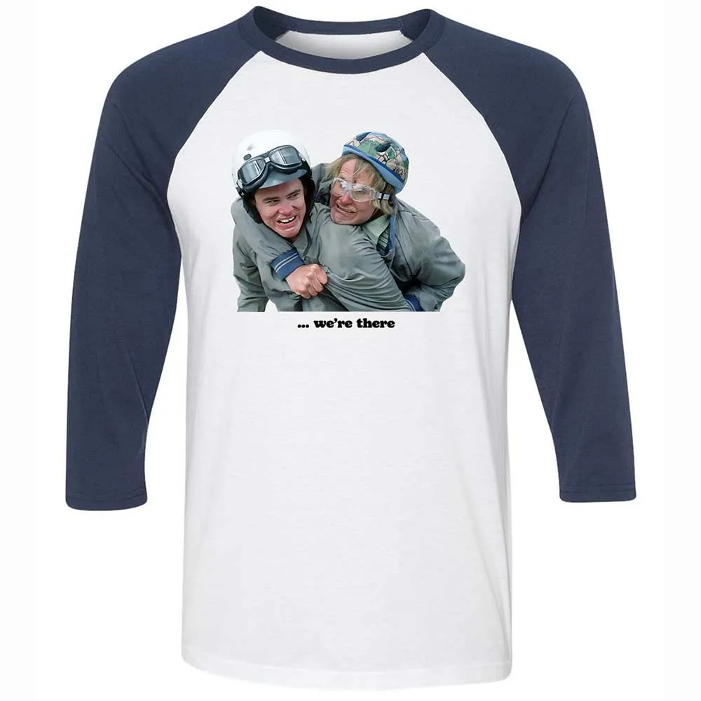 Unisex 3/4 Baseball Tee - VA9SV4NN - White/Navy - 8