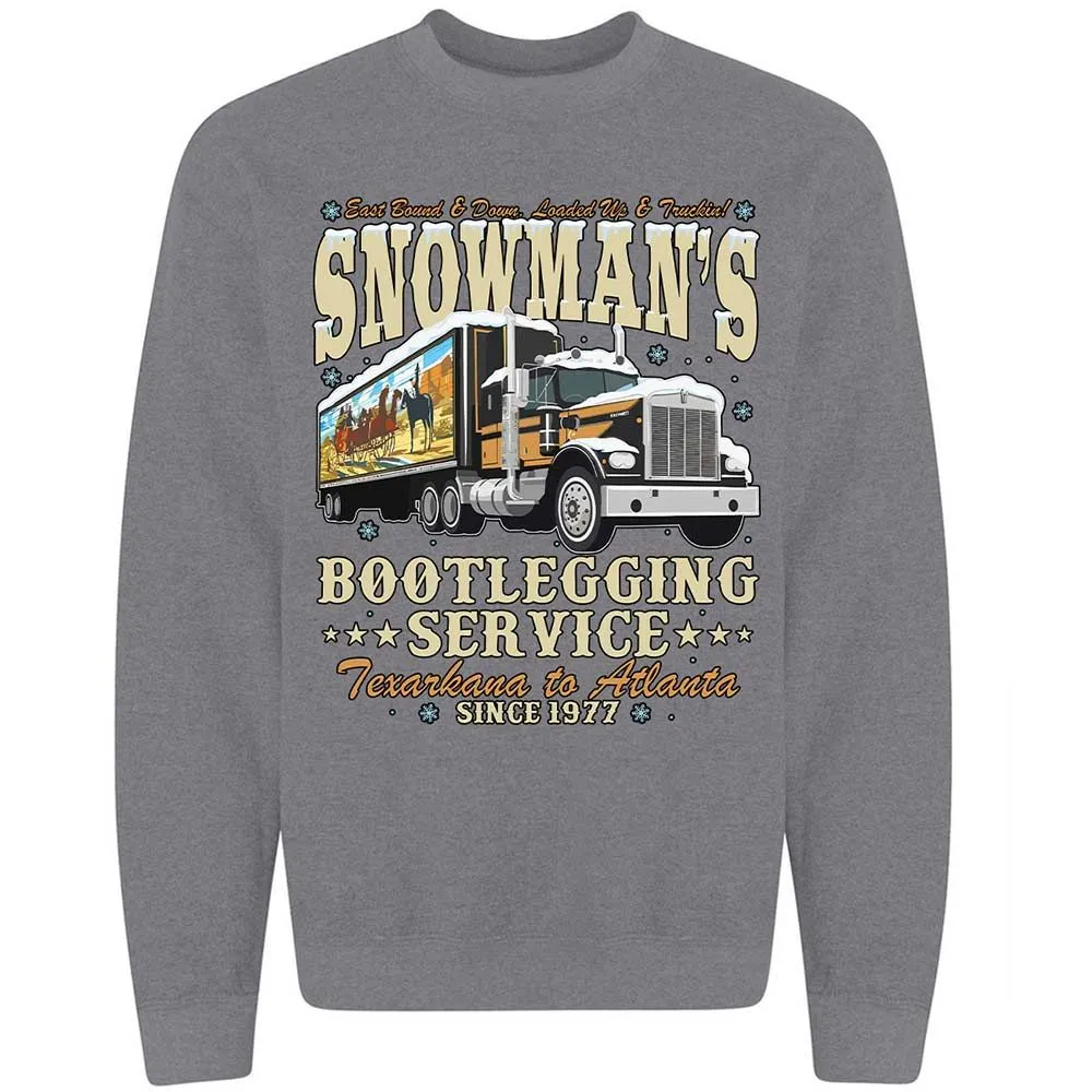 Snowman's Bootlegging Service - Graphite Heather - 7