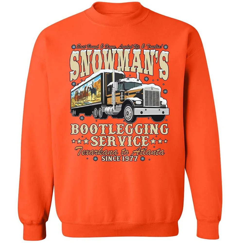 Snowman's Bootlegging Service - Orange - 12