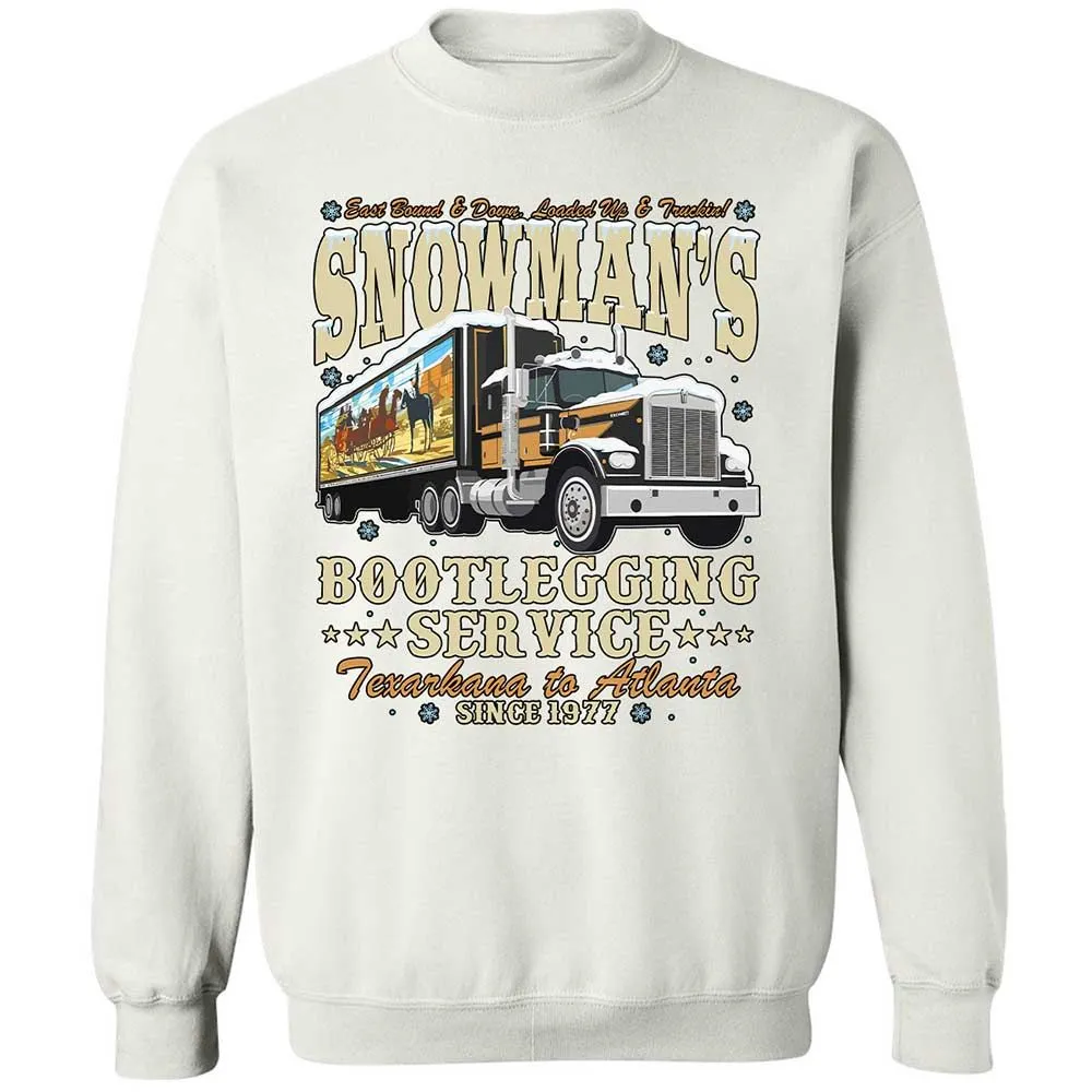 Snowman's Bootlegging Service - White - 18