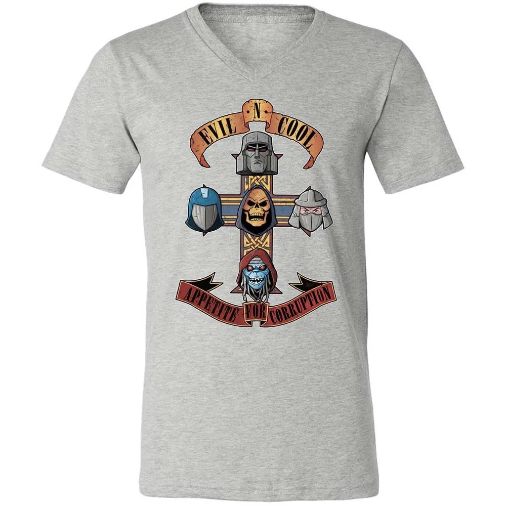 Unisex V-Neck T-Shirt - X9VN7665 - Athletic Heather - 15