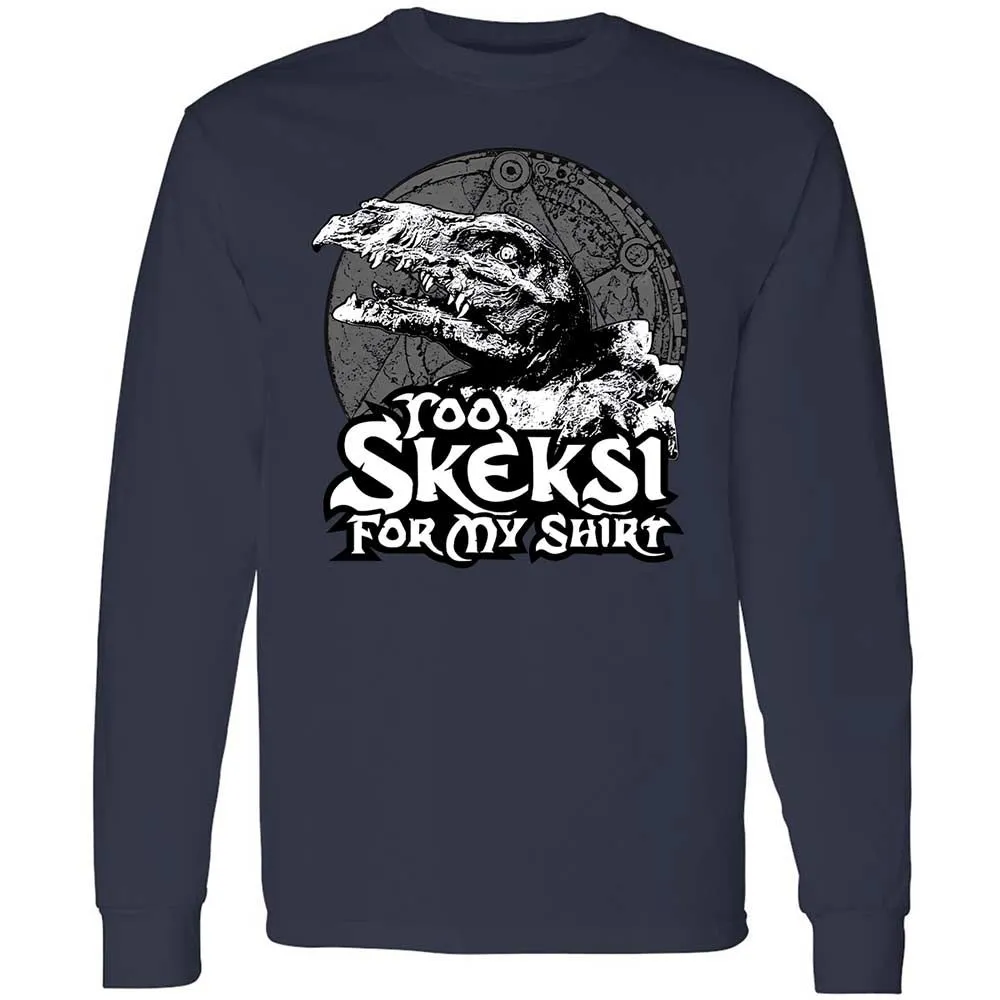 Long Sleeve T-Shirt - GR6HVFYQ - Navy - 2