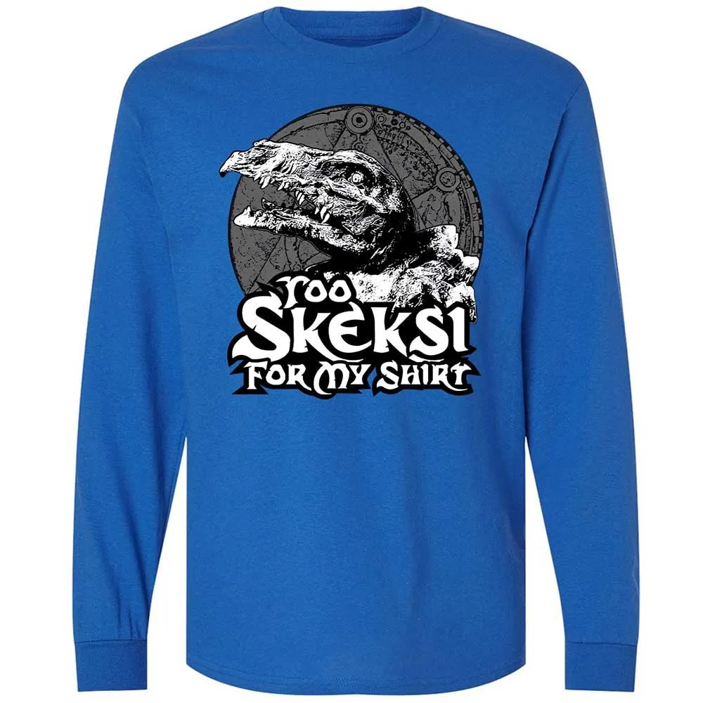 Long Sleeve T-Shirt - GR6HVFYQ - Royal - 3