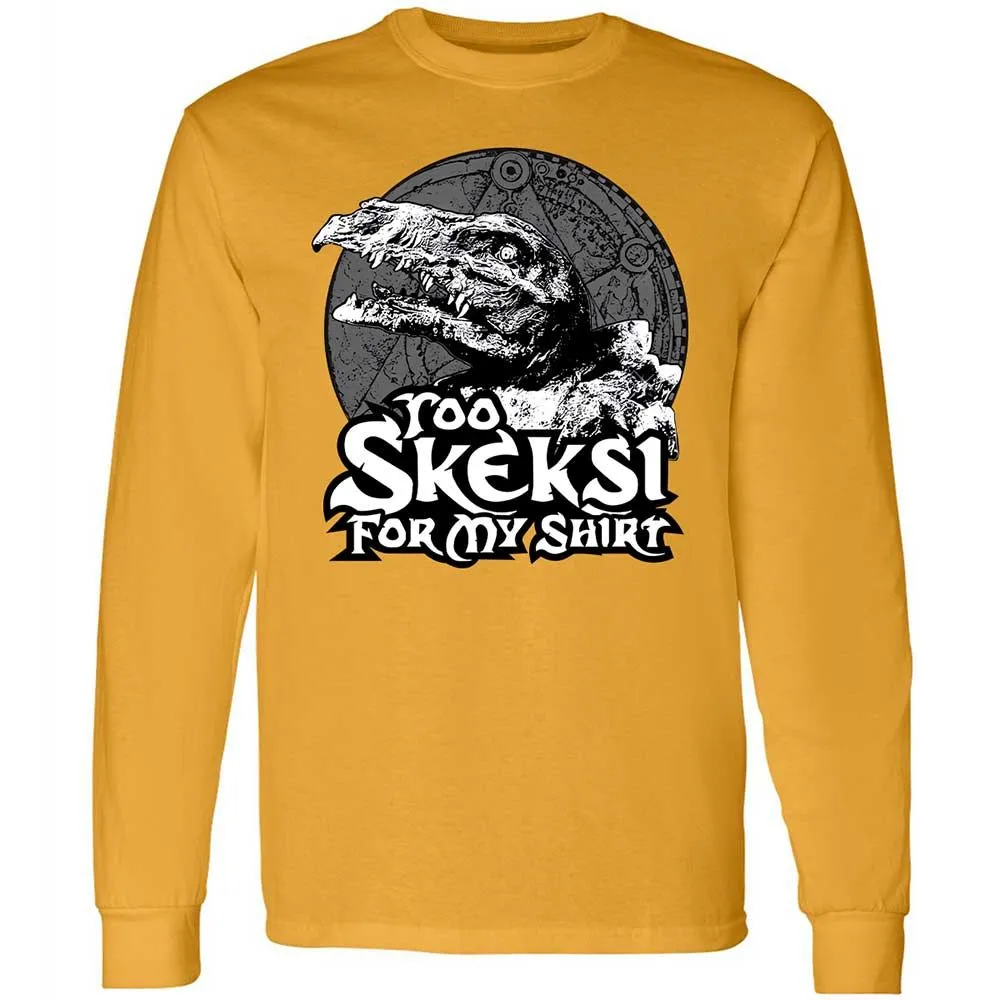 Long Sleeve T-Shirt - GR6HVFYQ - Gold - 13