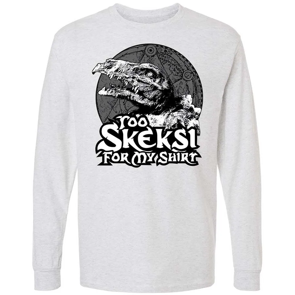 Long Sleeve T-Shirt - GR6HVFYQ - Ash - 14
