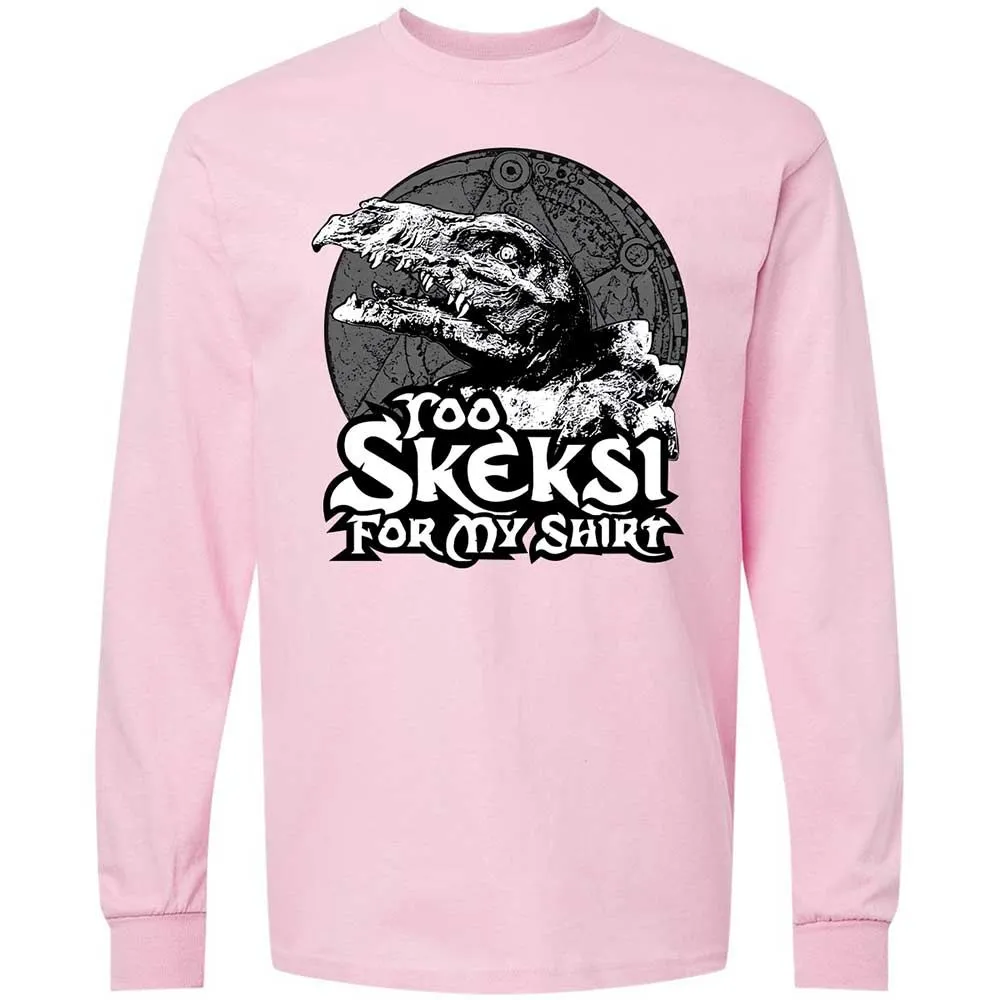 Long Sleeve T-Shirt - GR6HVFYQ - Light Pink - 16
