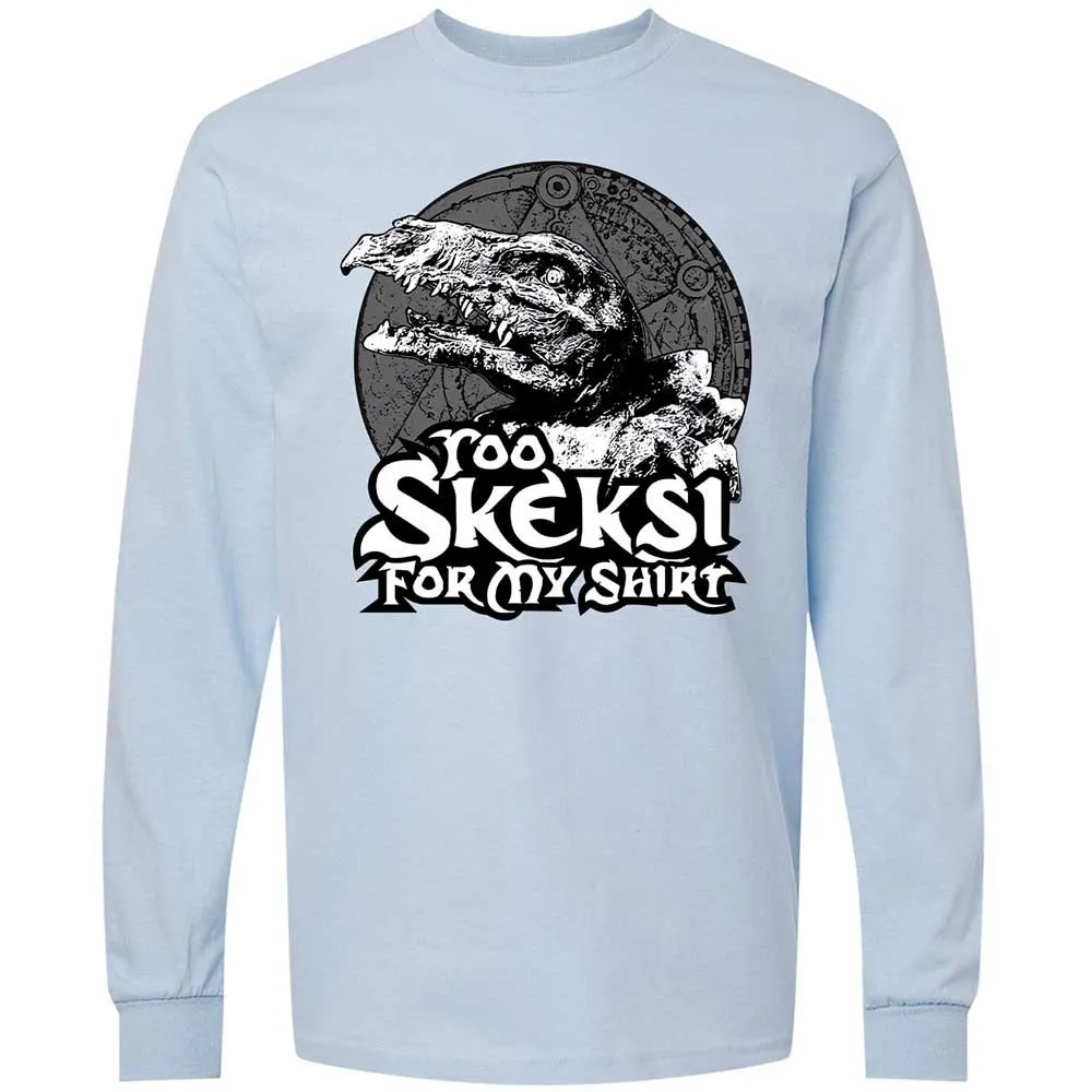 Long Sleeve T-Shirt - GR6HVFYQ - Light Blue - 18