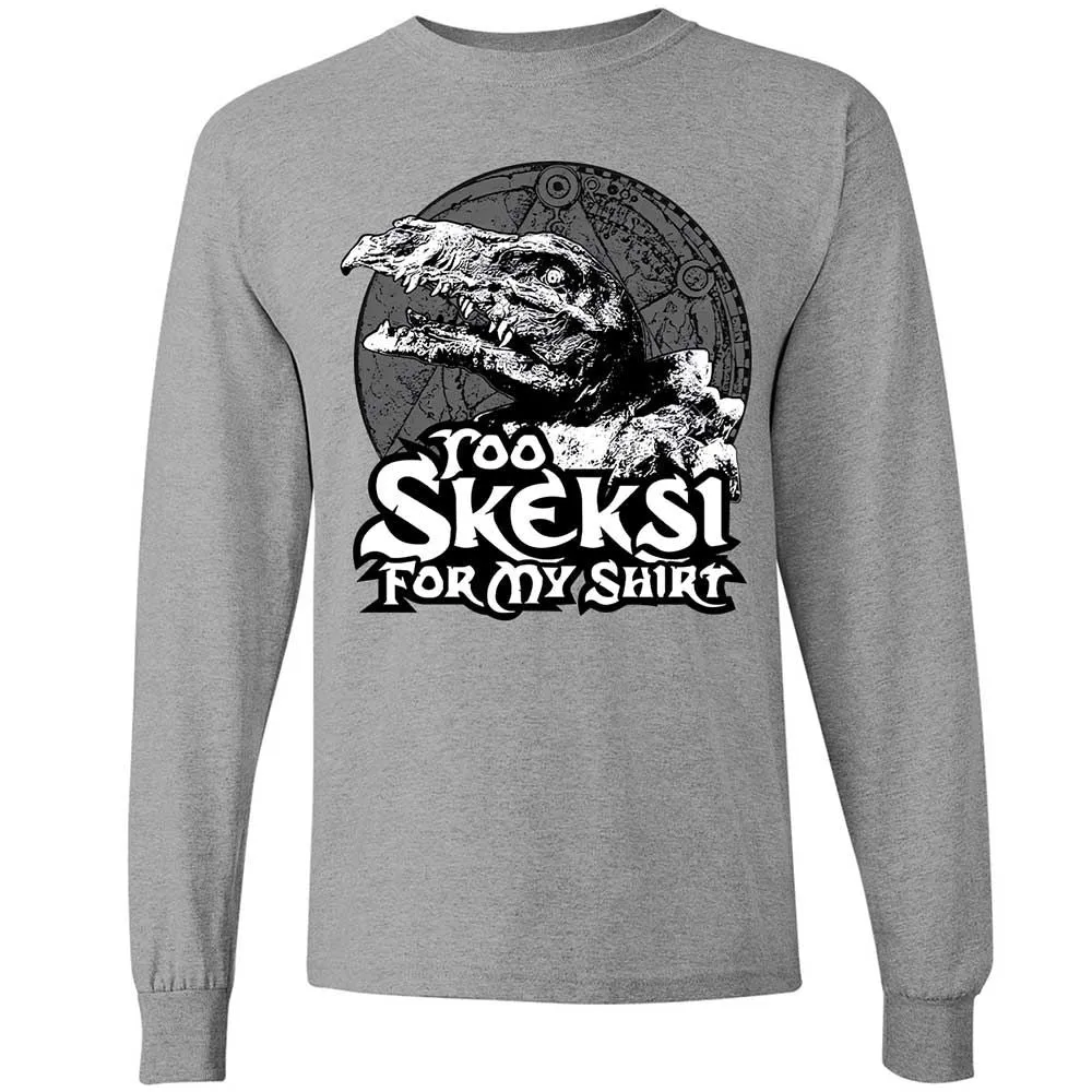 Long Sleeve T-Shirt - GR6HVFYQ - Sport Grey - 19