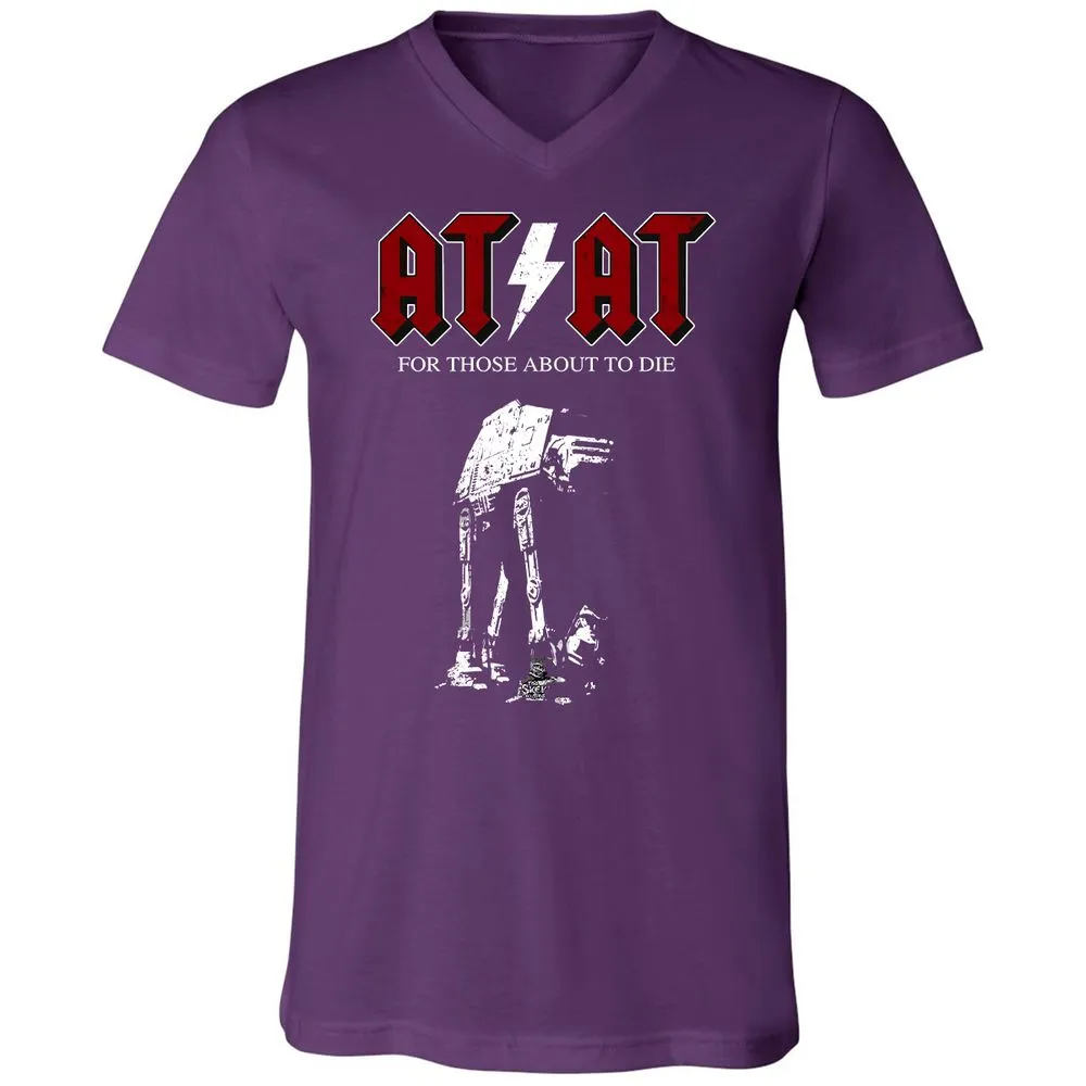 Unisex V-Neck T-Shirt - 71RTAAZU - Team Purple - 10