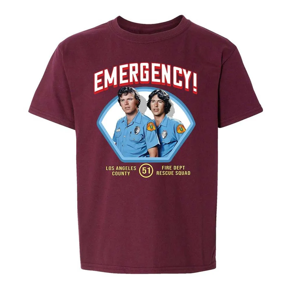 Kids T-Shirt - 8HA7S8ZF - Maroon - 19