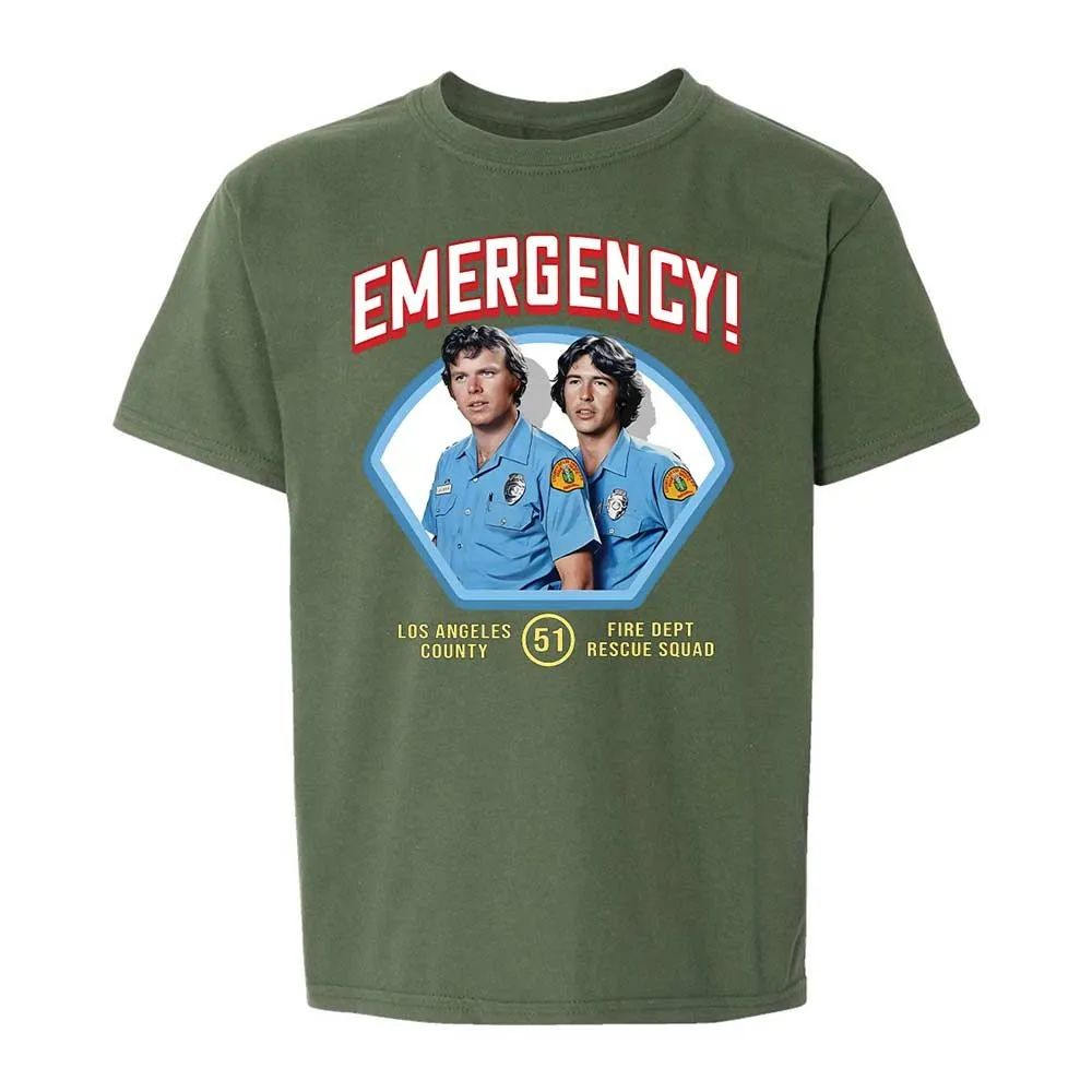 Kids T-Shirt - 8HA7S8ZF - Military Green - 20