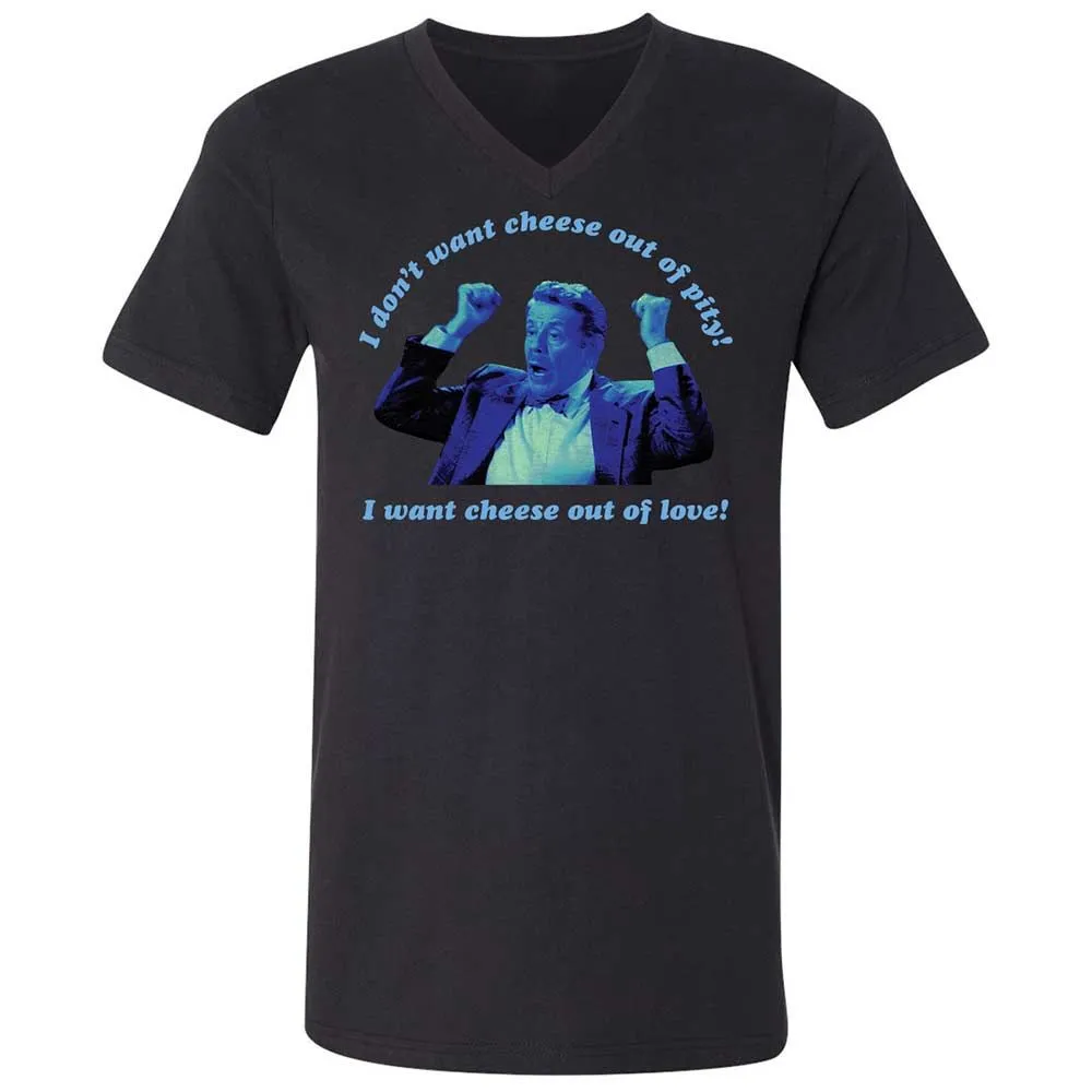 Unisex V-Neck T-Shirt - XZA63KUA - Black - 11