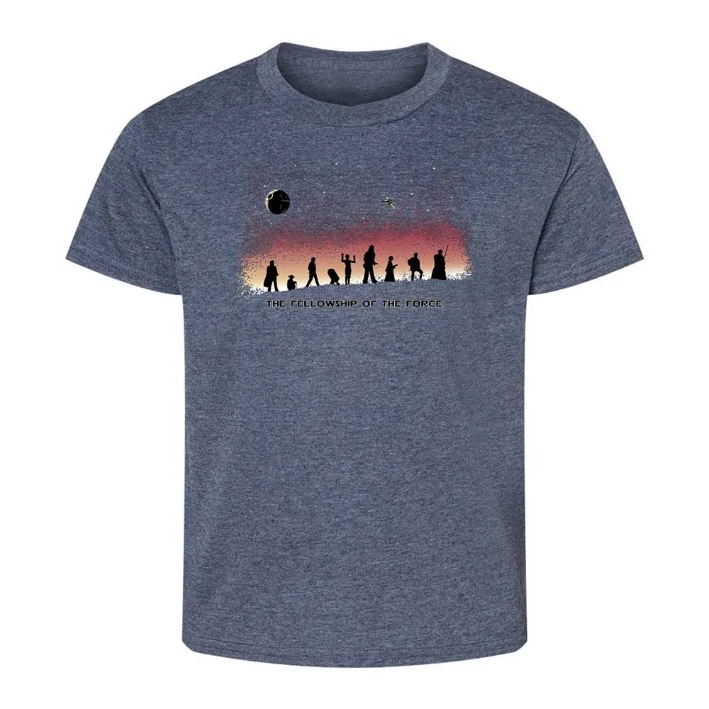 Kids T-Shirt - N3Y2G1F6 - Heather Navy - 9