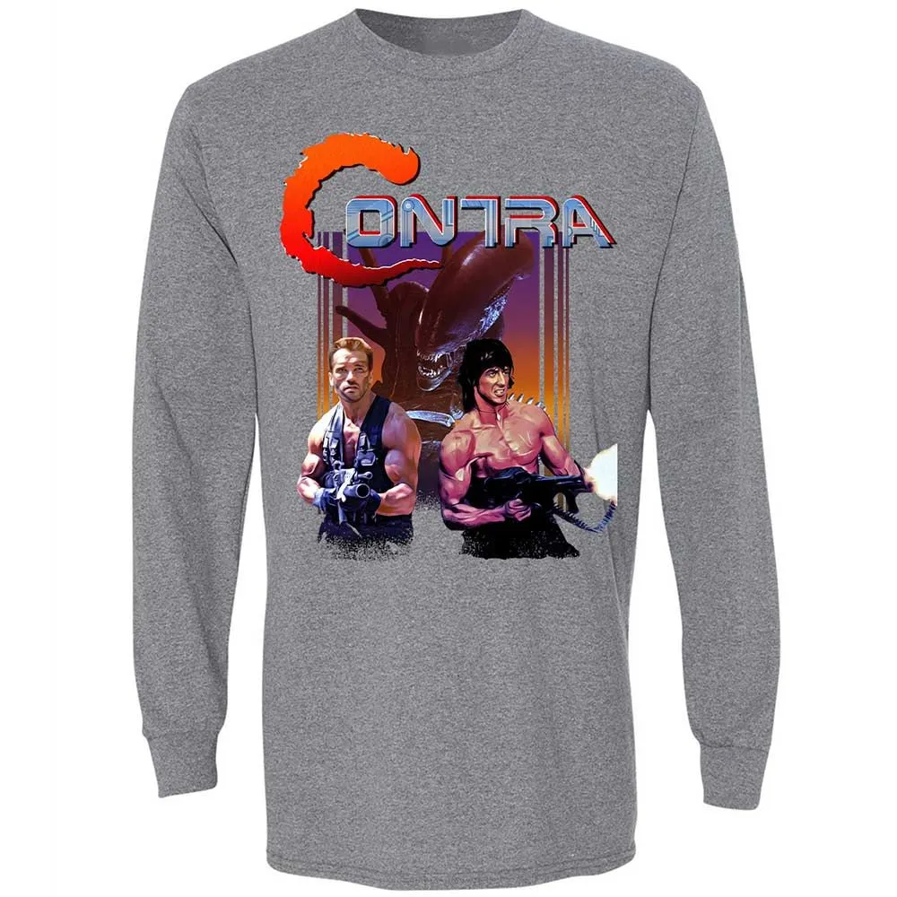 Long Sleeve T-Shirt - F8AHF1XJ - Graphite Heather - 8