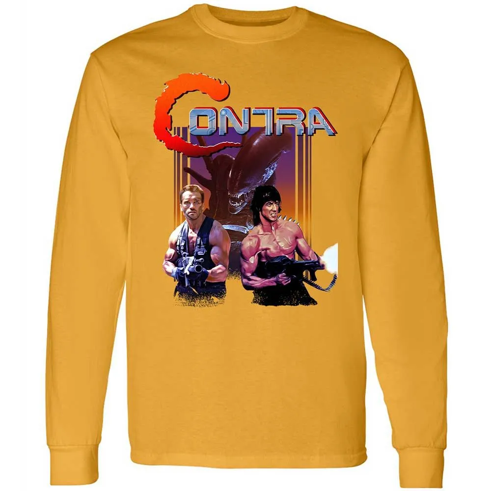 Long Sleeve T-Shirt - F8AHF1XJ - Gold - 13