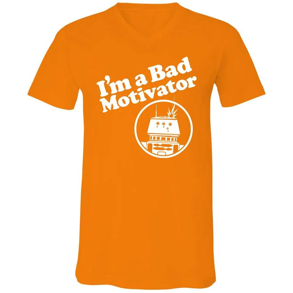 Unisex V-Neck T-Shirt - L1WZAMZG - Orange - 12