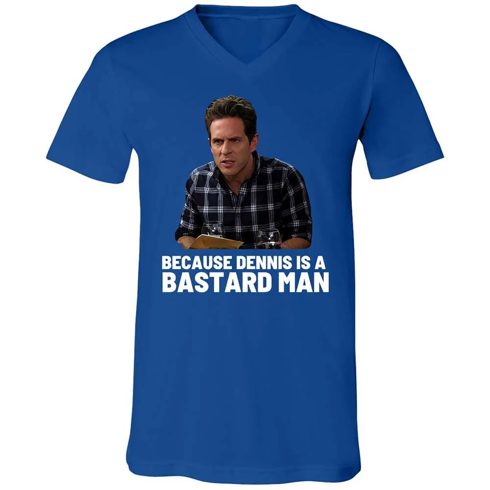 Unisex V-Neck T-Shirt - 2BV5YD9Z - True Royal - 4