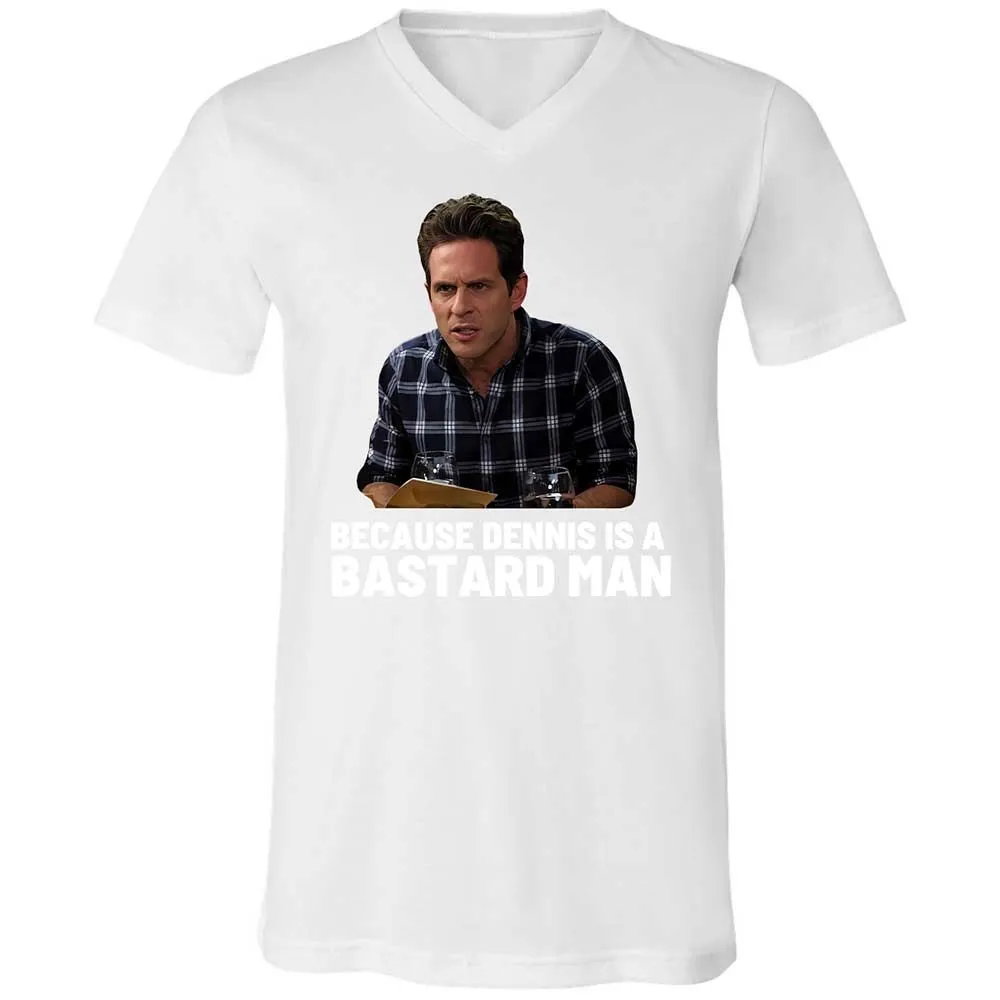 Unisex V-Neck T-Shirt - 2BV5YD9Z - White - 16