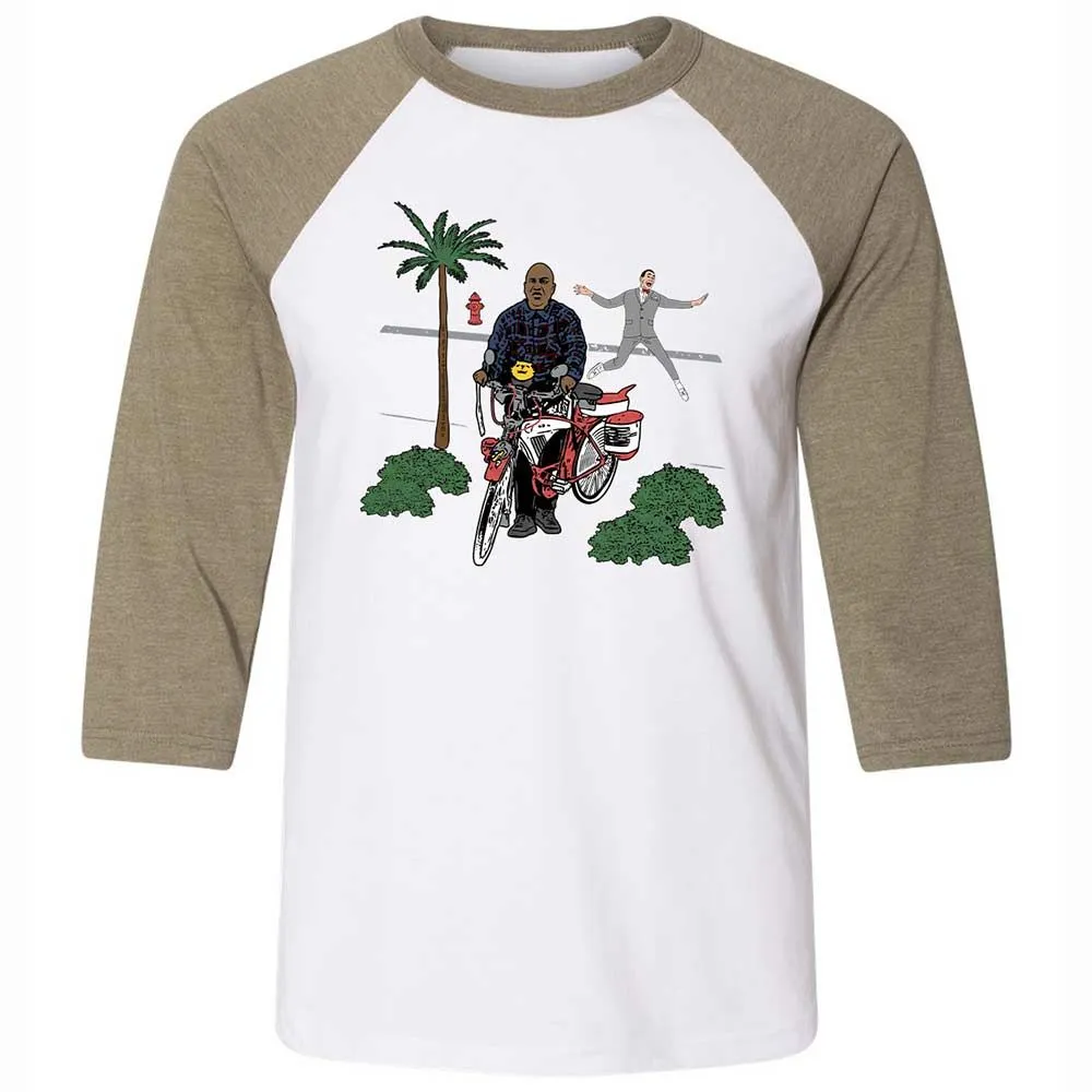 That's My Bike, Punk! - White/Heather Olive - 4