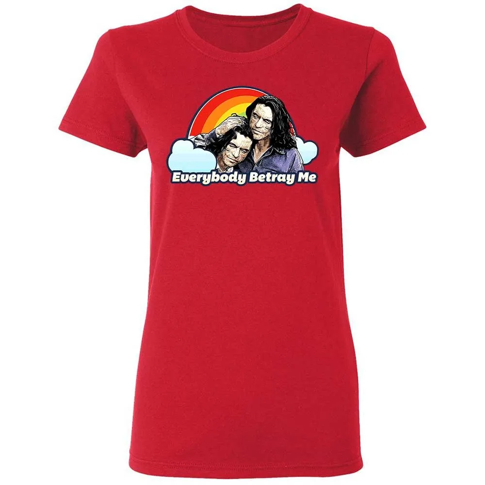 Women's T-Shirt - BTC6PAZX - Red - 9