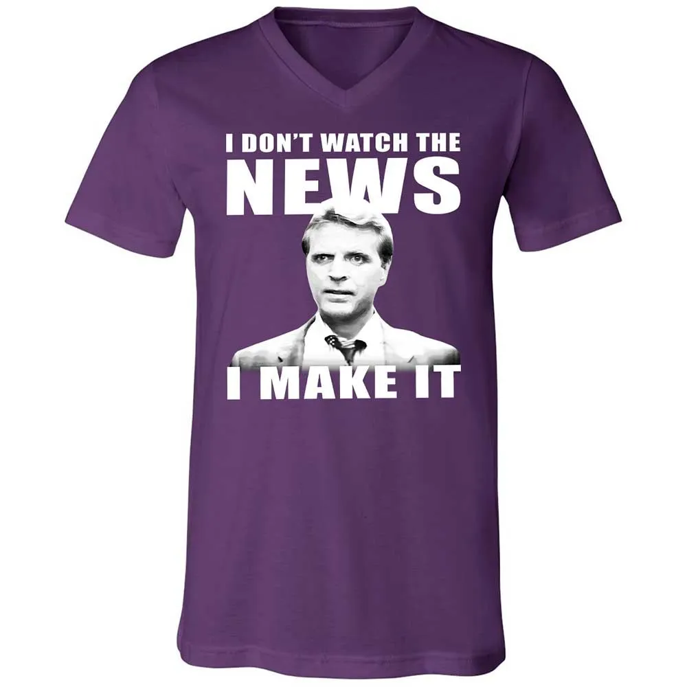 Unisex V-Neck T-Shirt - VFXH2L1F - Team Purple - 10