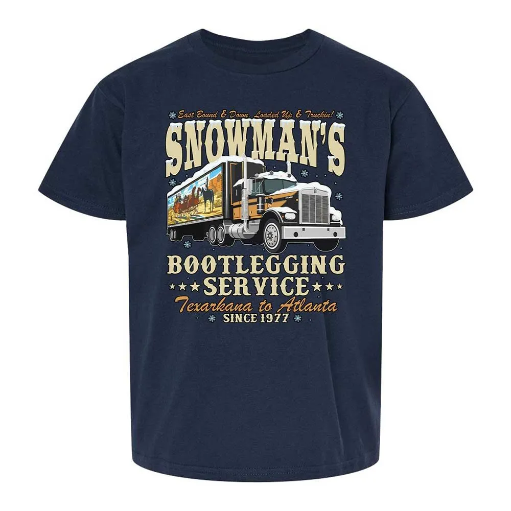 Snowman's Bootlegging Service - Navy - 2
