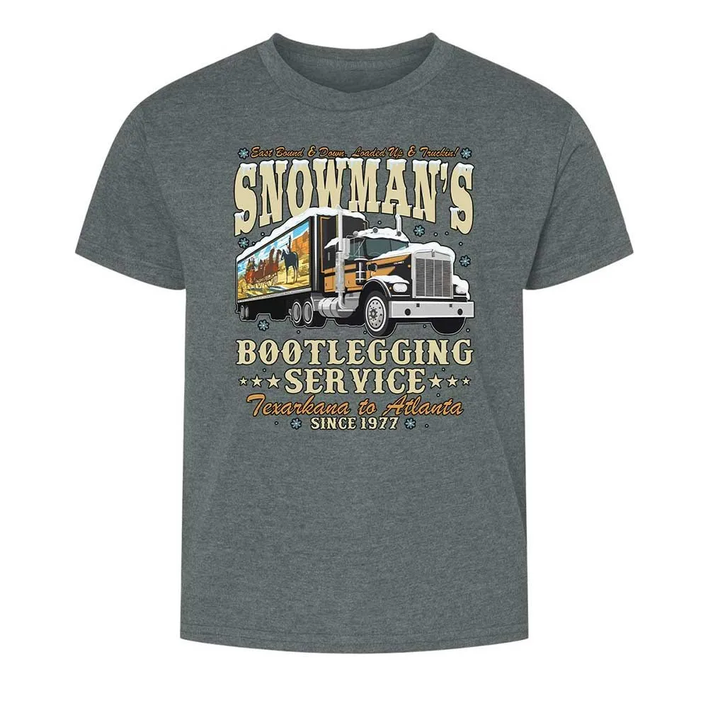 Snowman's Bootlegging Service - Dark Heather - 10