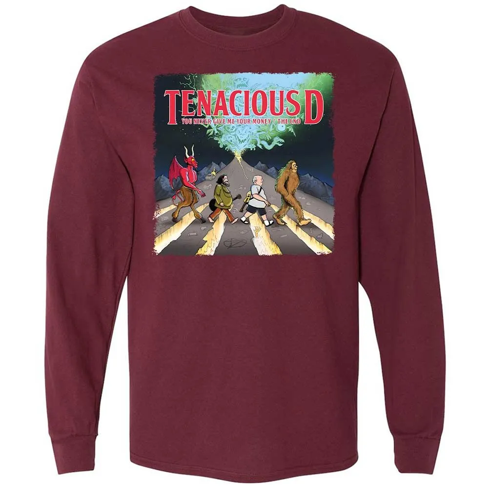 Long Sleeve T-Shirt - 5K62HX53 - Maroon - 16