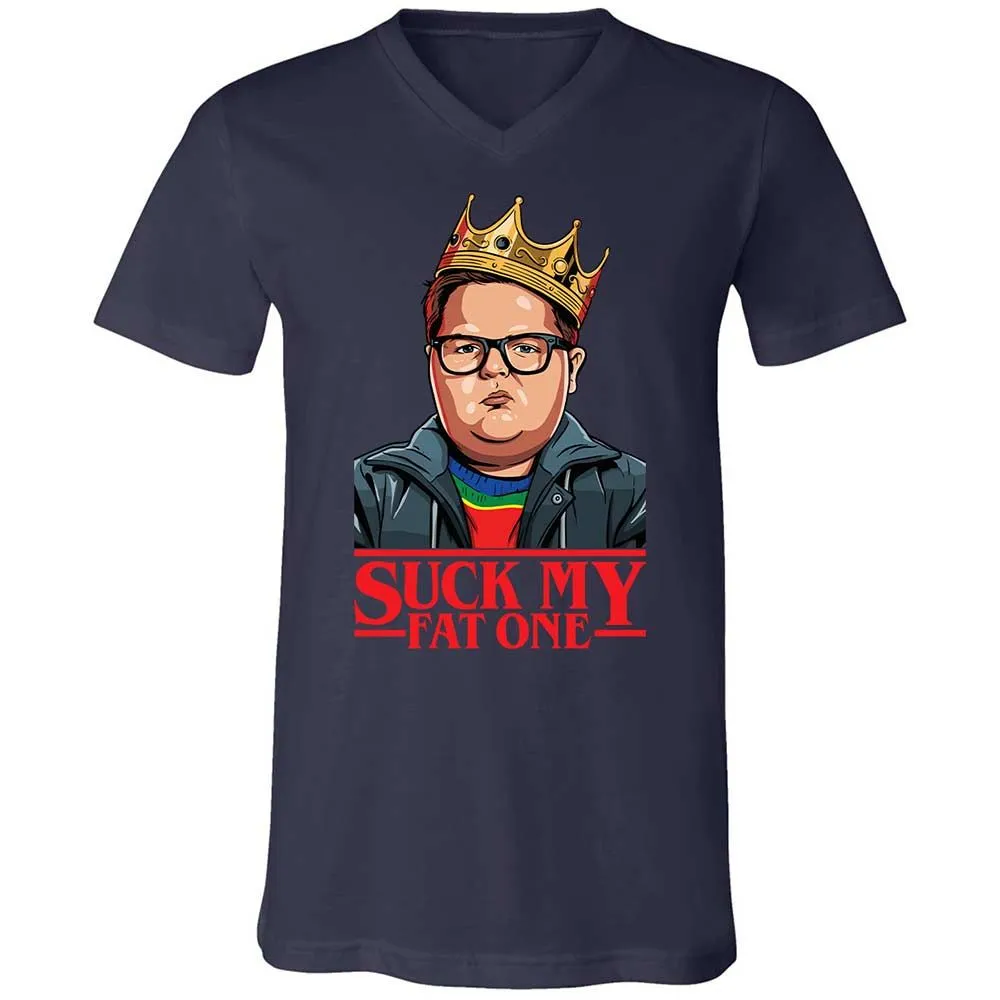 Unisex V-Neck T-Shirt - FGV9GQPP - Navy - 2