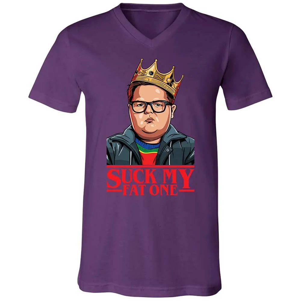 Unisex V-Neck T-Shirt - FGV9GQPP - Team Purple - 10