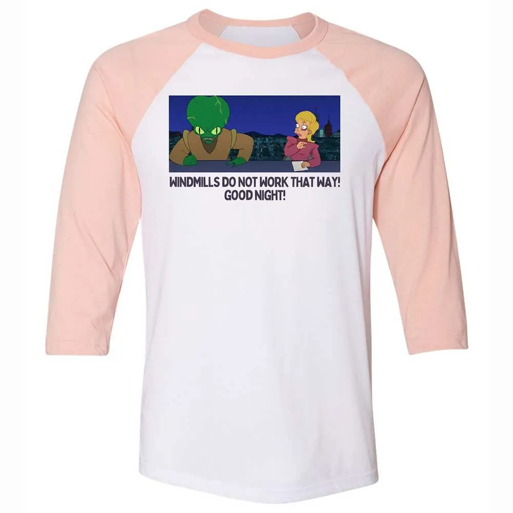 Unisex 3/4 Baseball Tee - W942CCD9 - White/Heather Peach - 5