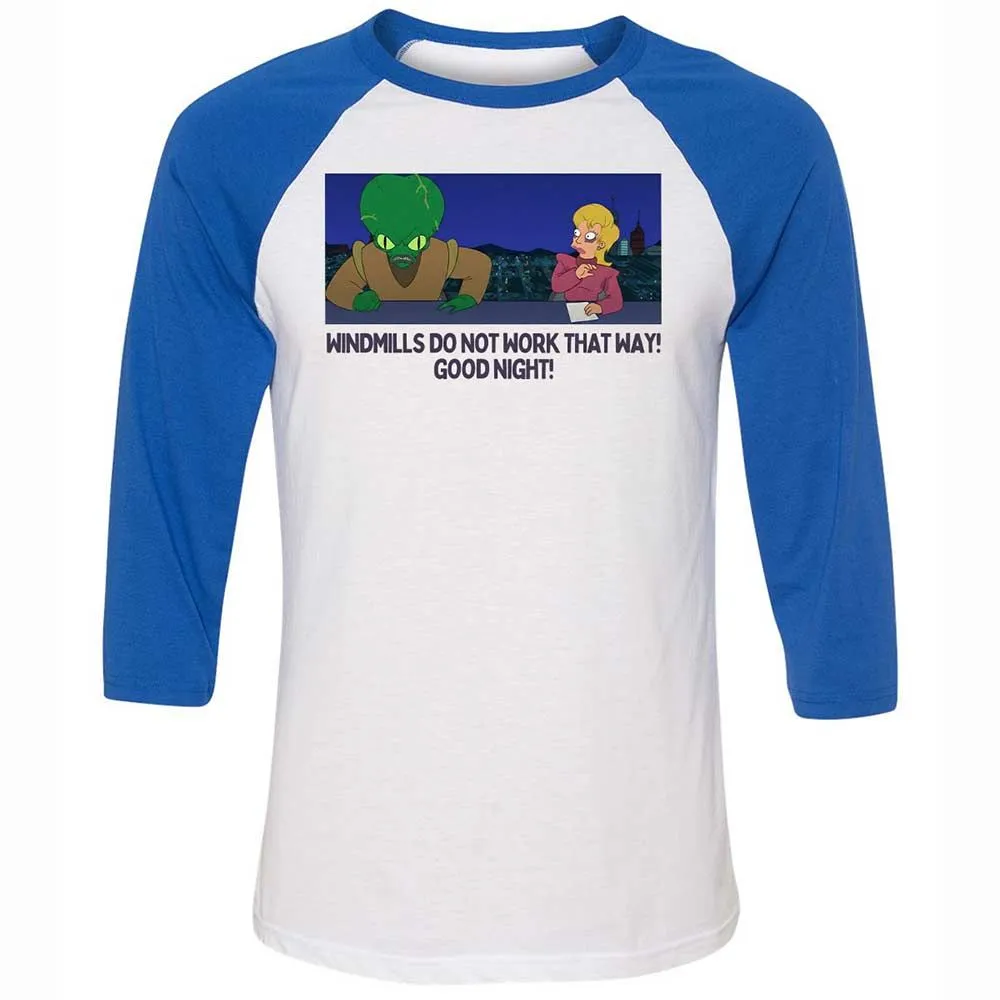 Unisex 3/4 Baseball Tee - W942CCD9 - White/True Royal - 10
