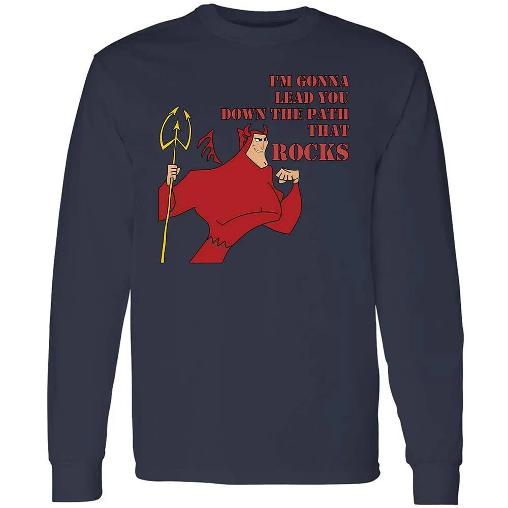 Long Sleeve T-Shirt - 7SDWQVM3 - Navy - 2