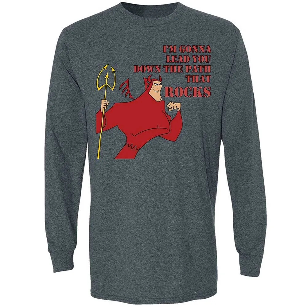Long Sleeve T-Shirt - 7SDWQVM3 - Dark Heather - 5