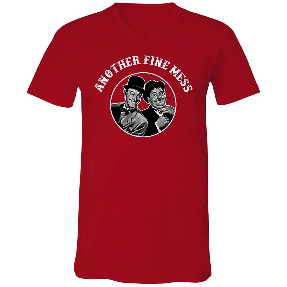 Unisex V-Neck T-Shirt - 8UYGAG2G - Red - 6
