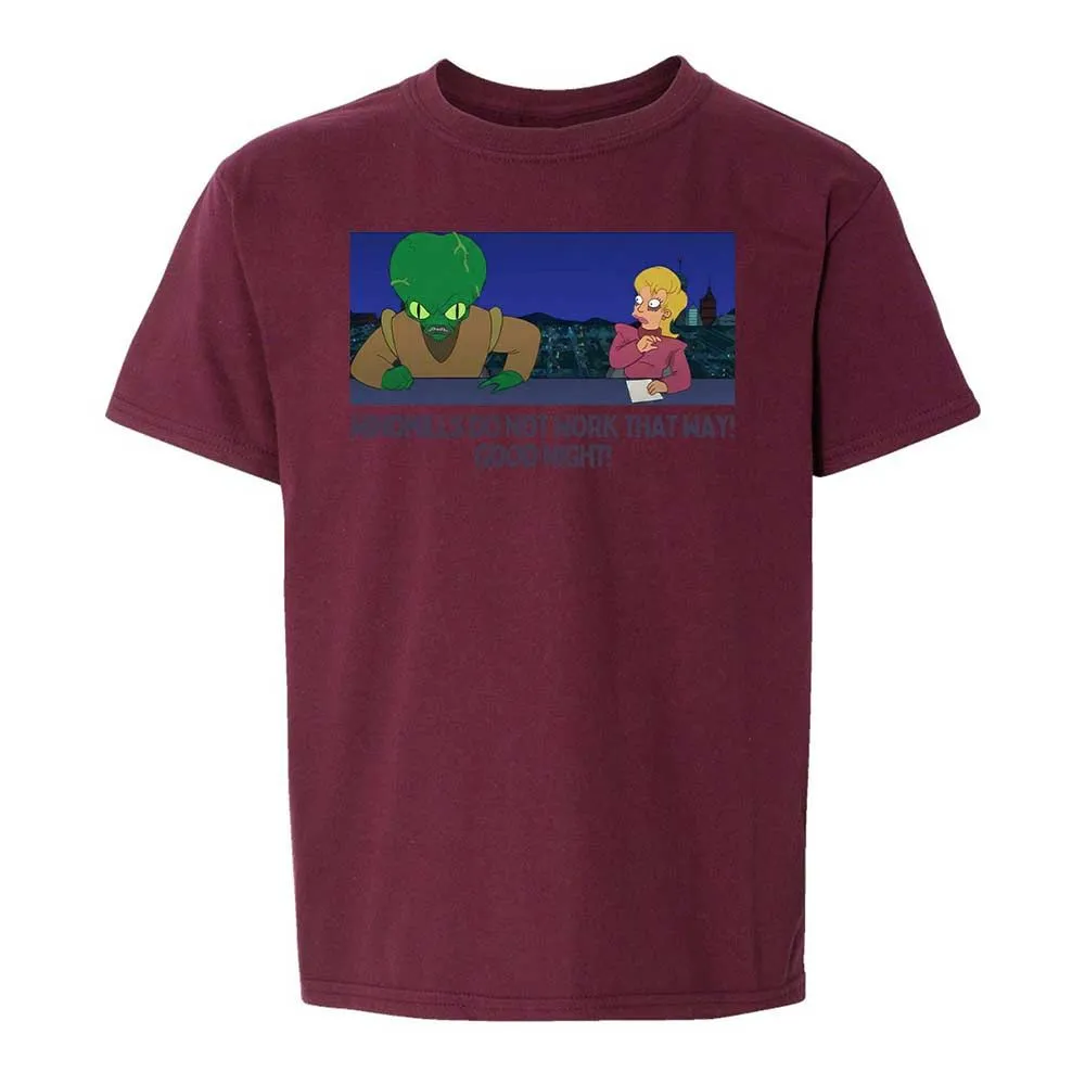 Kids T-Shirt - 5QJSZUKZ - Maroon - 19