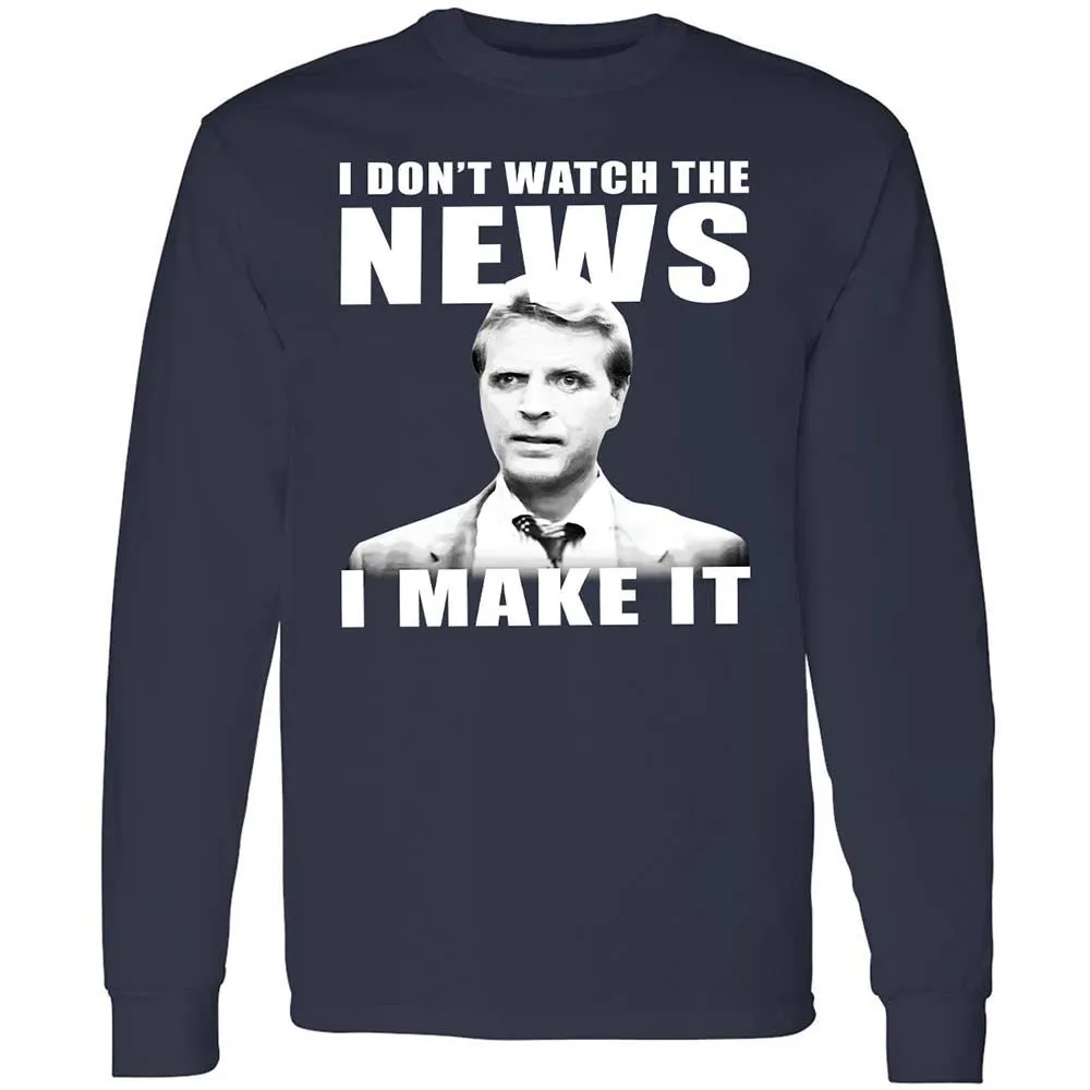 Long Sleeve T-Shirt - 81D5FA6X - Navy - 2