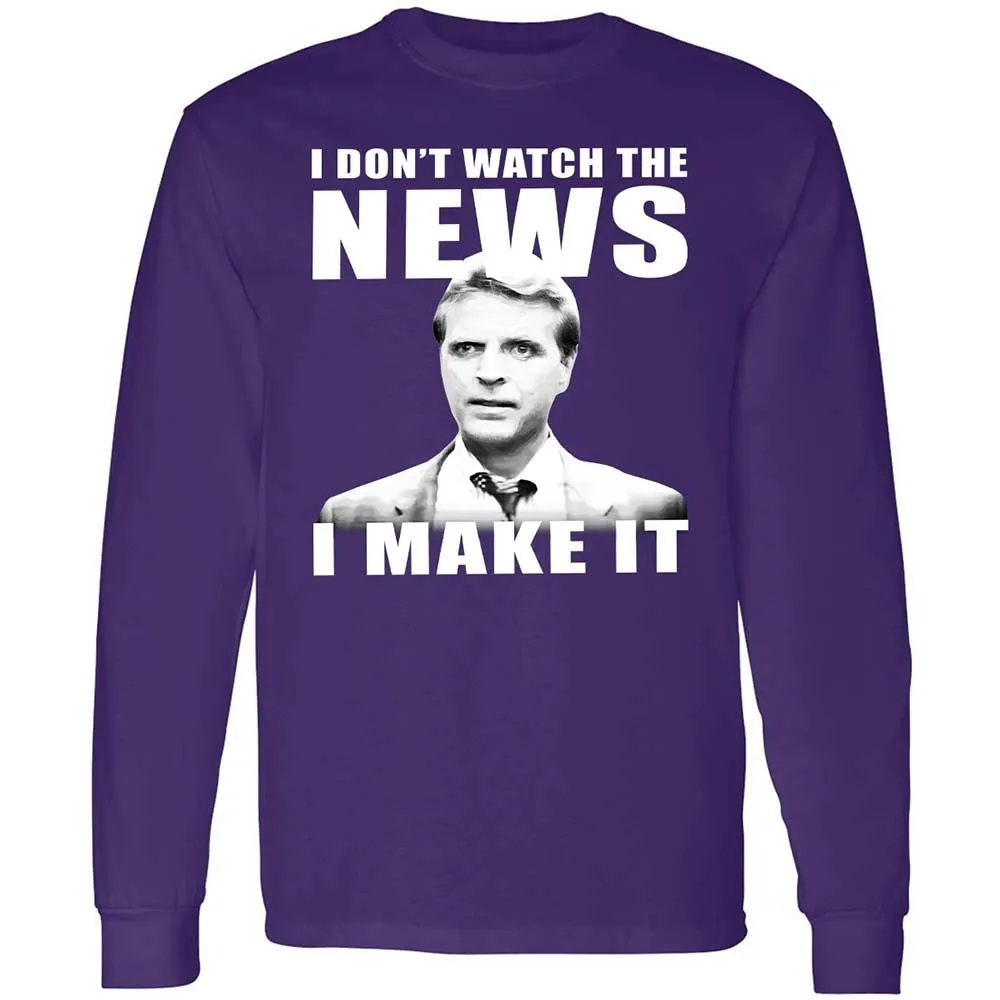 Long Sleeve T-Shirt - 81D5FA6X - Purple - 12