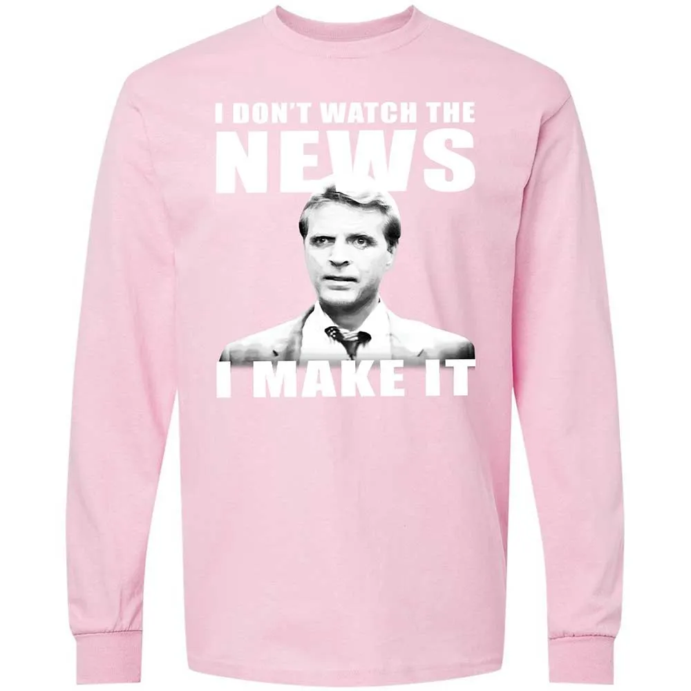 Long Sleeve T-Shirt - 81D5FA6X - Light Pink - 16