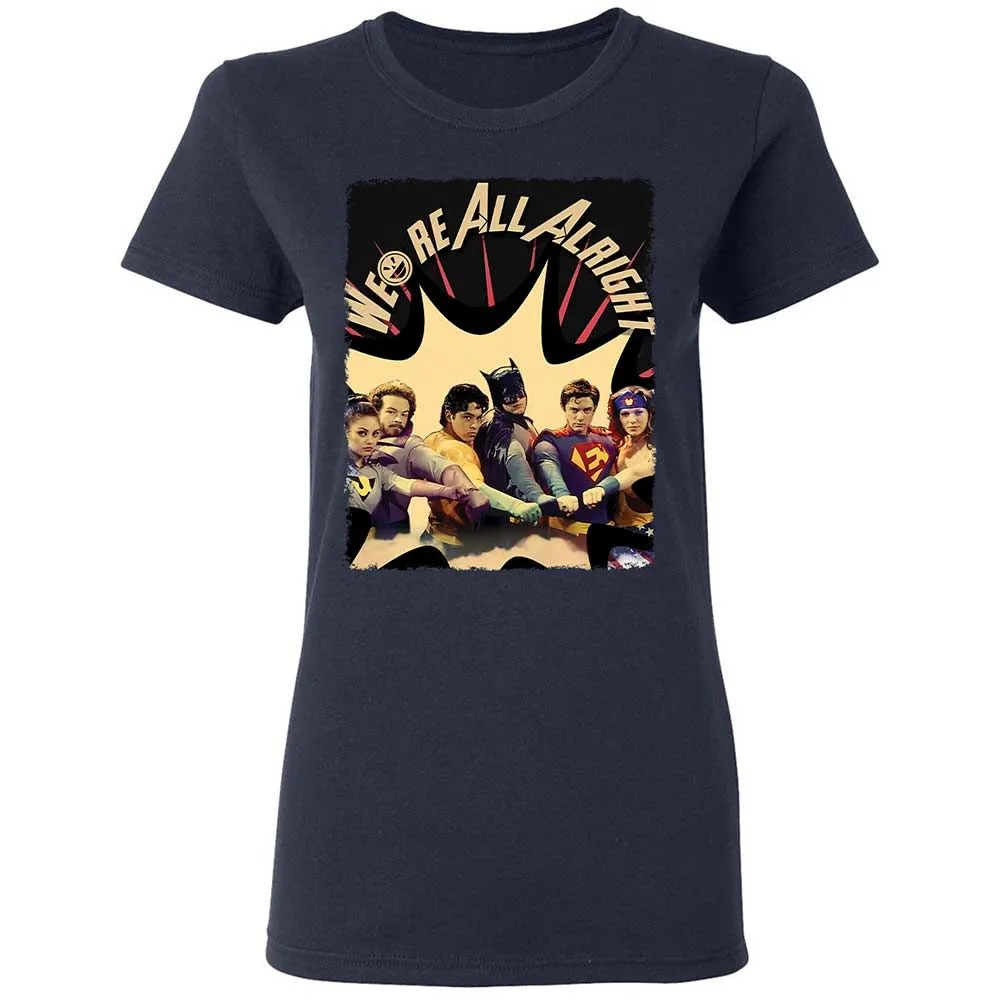 Women's T-Shirt - ZJQPH1WK - Navy - 2