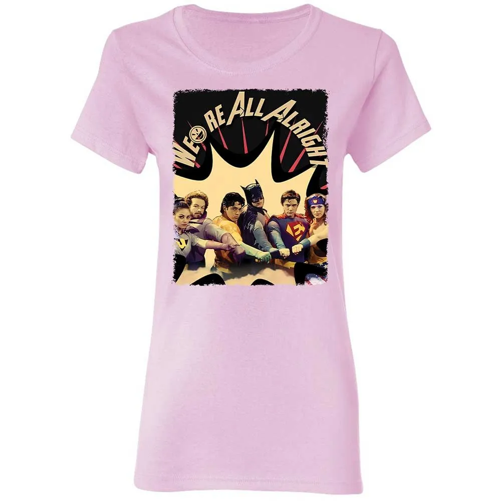 Women's T-Shirt - ZJQPH1WK - Light Pink - 8