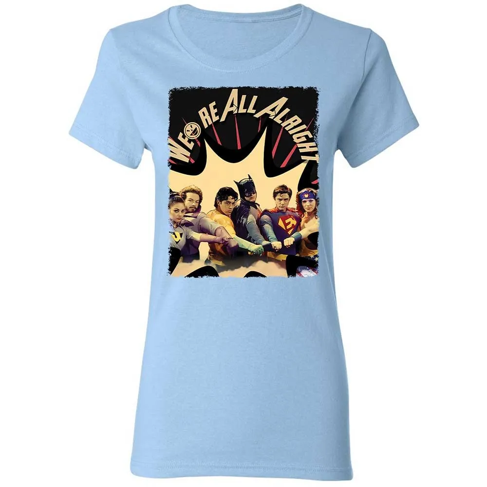 Women's T-Shirt - ZJQPH1WK - Light Blue - 13